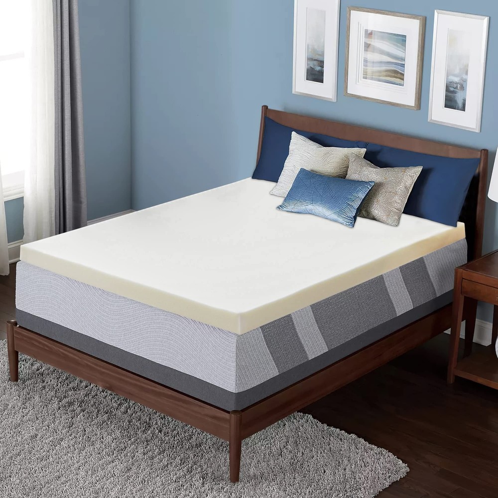1-inch Mattress Topper for Back Pain | Comfortable Bed Toppers for Mattresses...