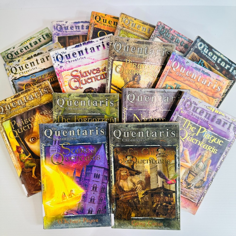 16-Pack The Quentaris Chronicles Fantasy Magic Paperback Book Bundle Lot