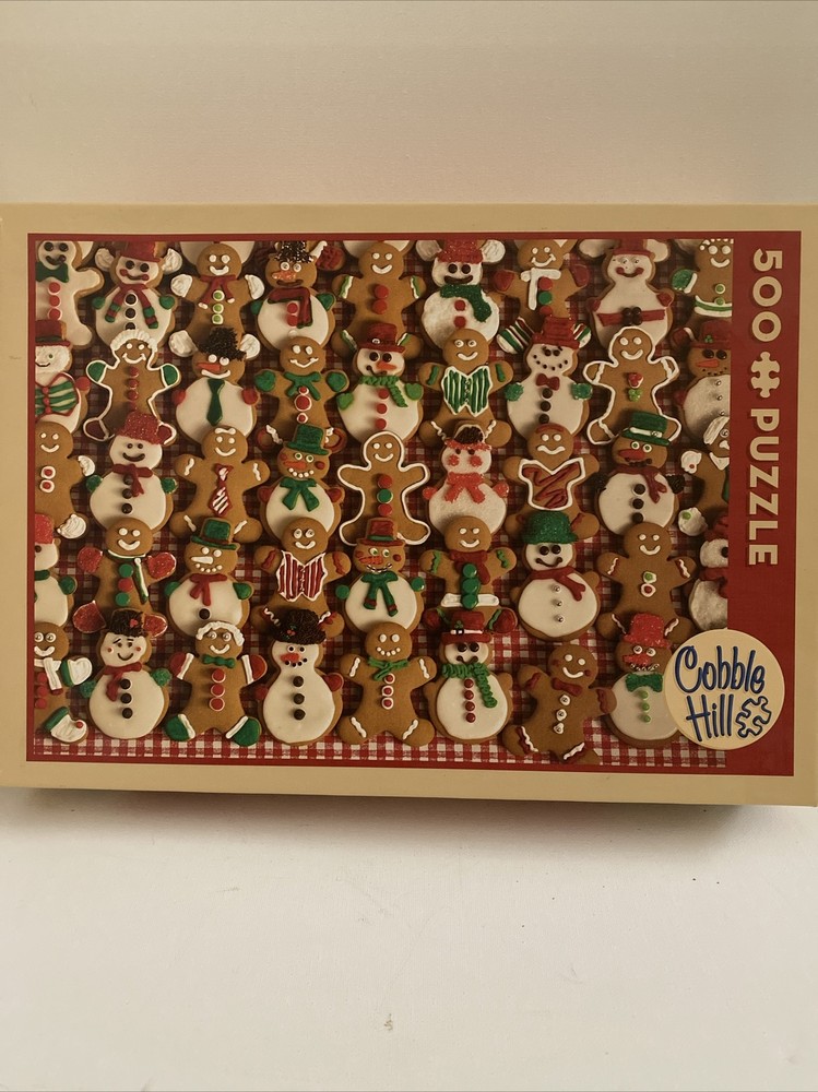 Cobble Hill 500 Pc. Jigsaw Puzzle  Christmas Bake Sale | Complete-image