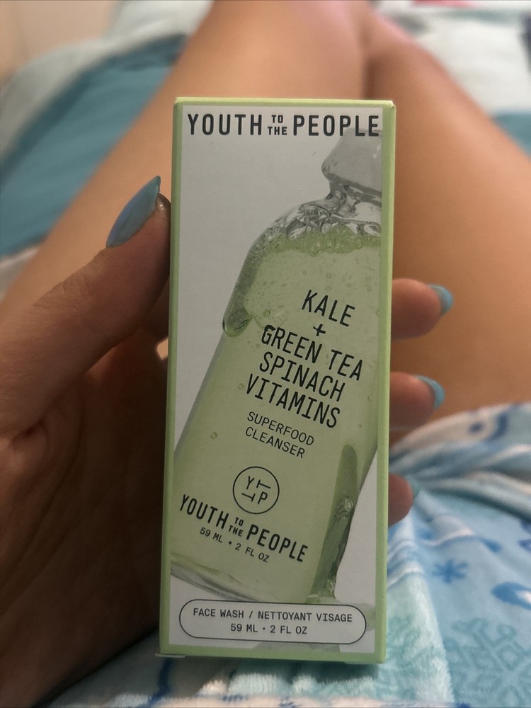 NEW NIB YOUTH TO THE PEOPLE Superfood Antioxidant Cleanser Travel Size 60ml/2oz
