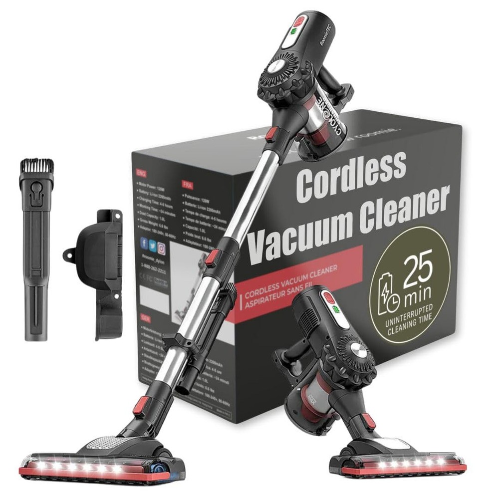 Vacuum Cleaner for Home, Self Standing Cordless Stick Sweeper, Lightweight an...