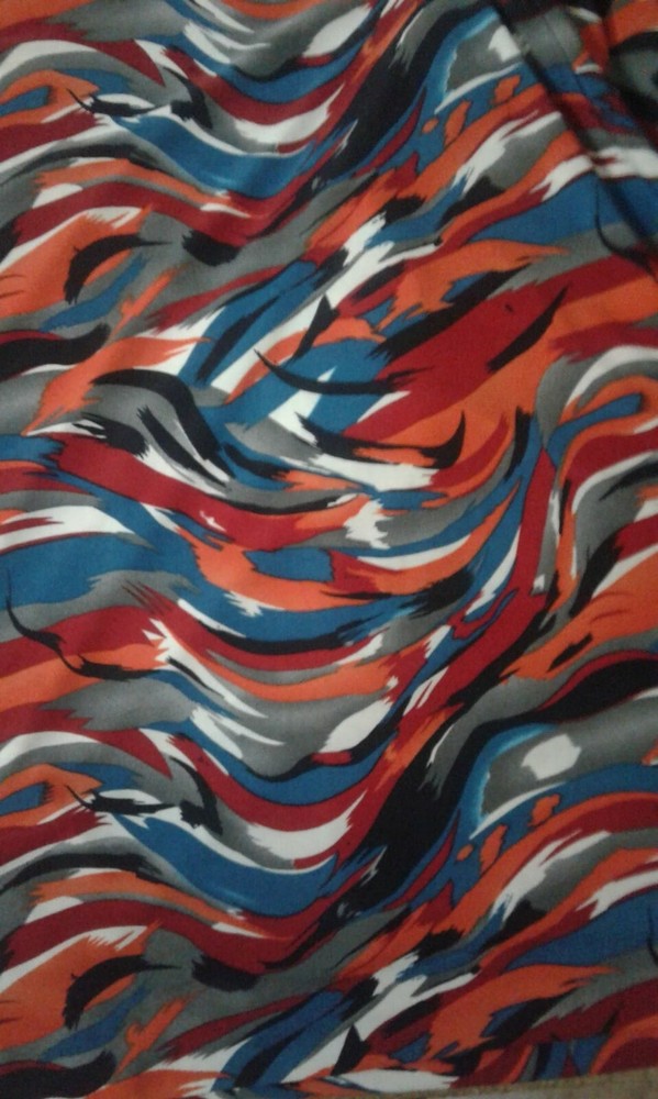 Сolorful stretch Jersey knit fabric Polyester Spandex leggings black green