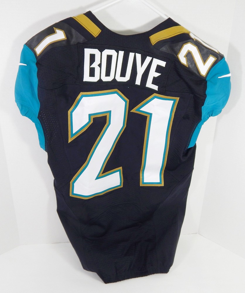 2016 Jacksonville Jaguars A.J. Bouye #21 Game Issued Black Jersey 40 DP58937