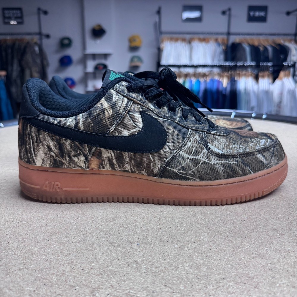 Nike Air Force 1 Low x Realtree Shoes Sneakers - Mens Size 10.5 Camo Tan
