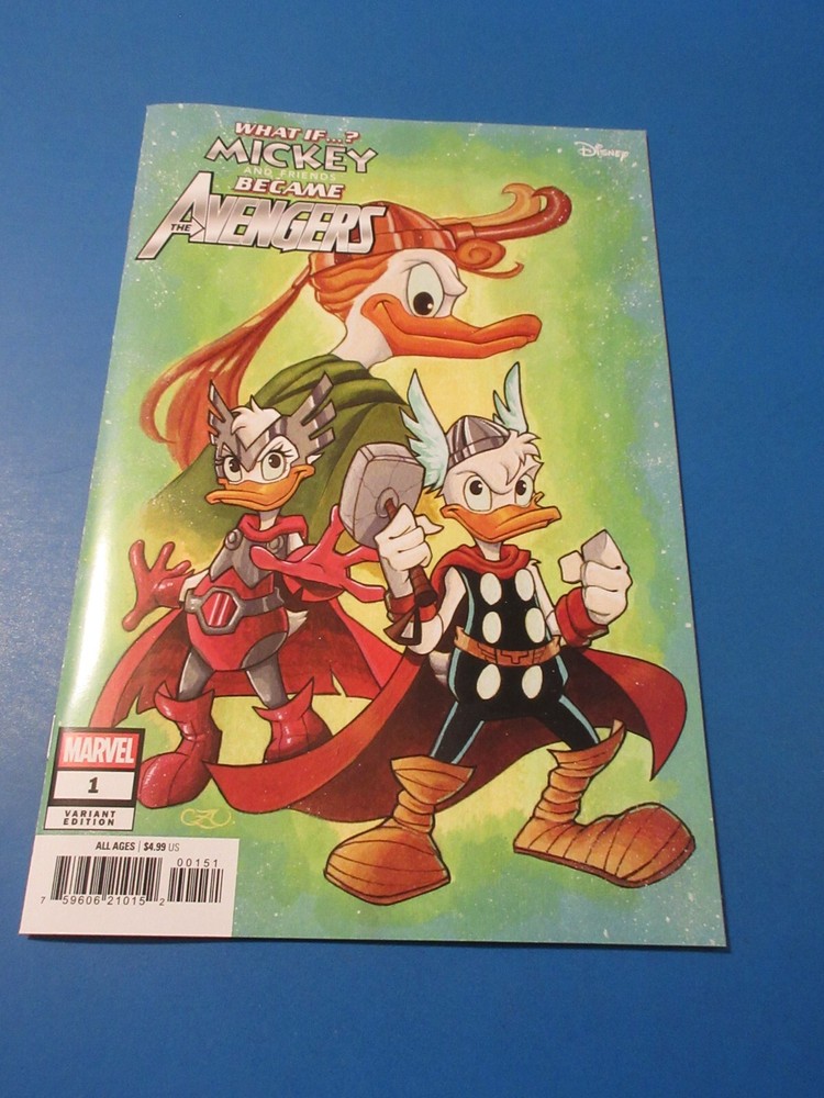 Disney's Mickey & Friends as Avengers #1 Zullo Variant NM Gem Wow