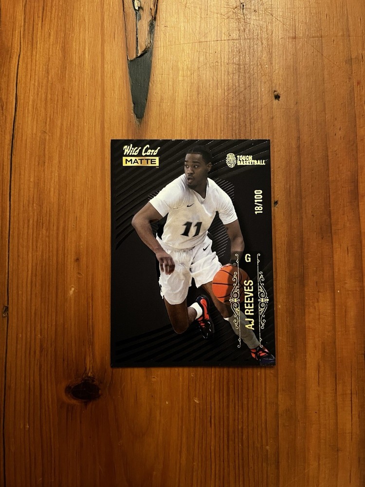 AJ Reeves 18/100 Touch Basketball Card