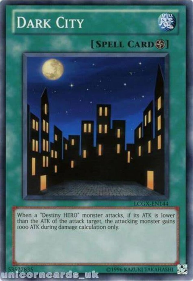 Dark City LCGX-EN144 Common Unlimited HP Condition
