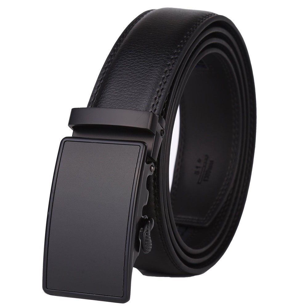 Lavemi Men's Real Leather Ratchet Dress Casual Belt, Cut to Exact Fit,Elegant...