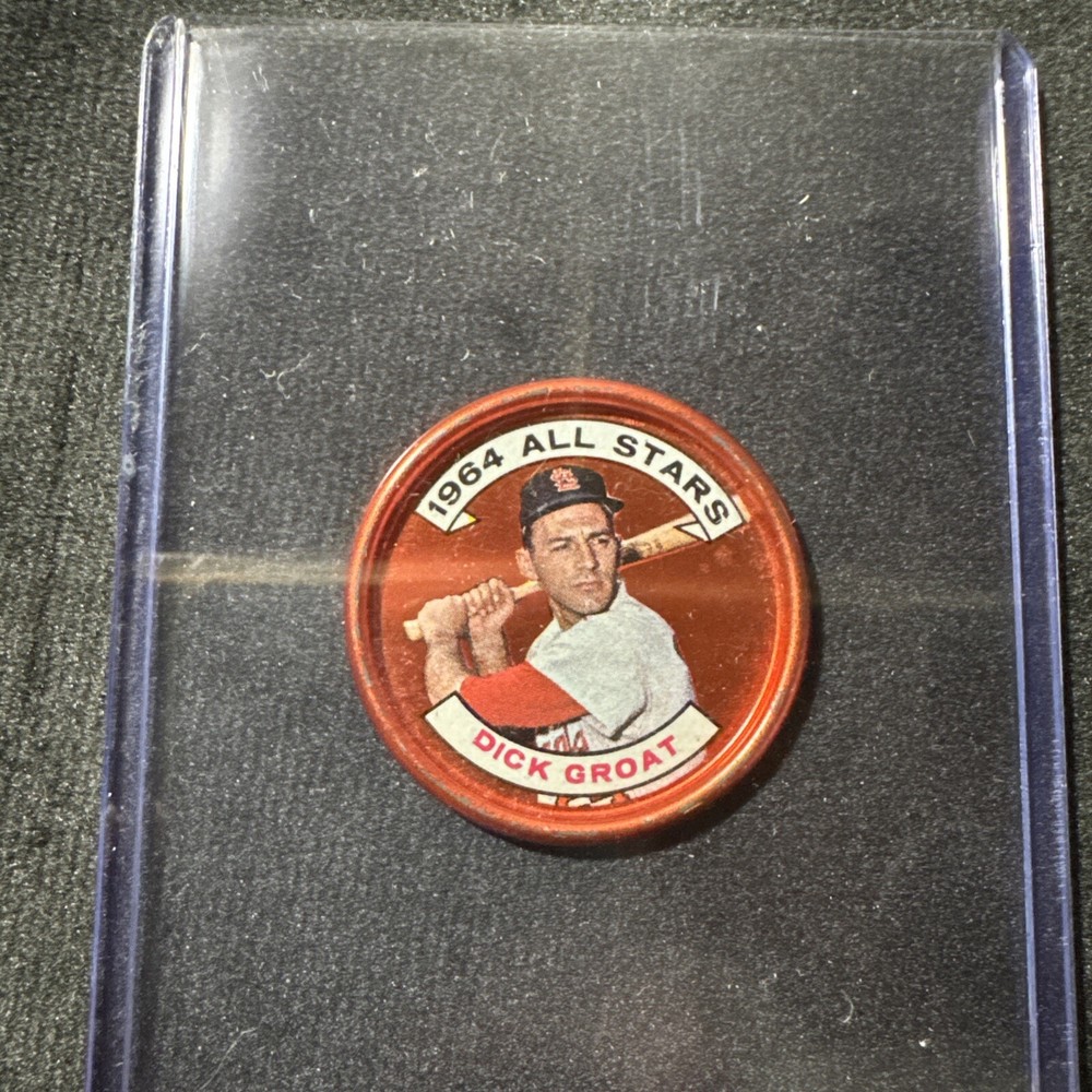 1964 TOPPS COINS - #147 - DICK GROAT - ALL STAR COIN
