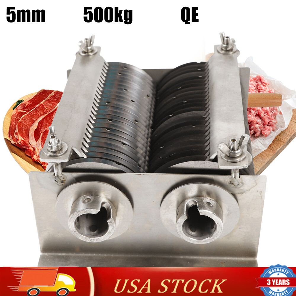 5mm Blade 500KG Stainless Steel QE Model Meat Cutter Slicing Machine  