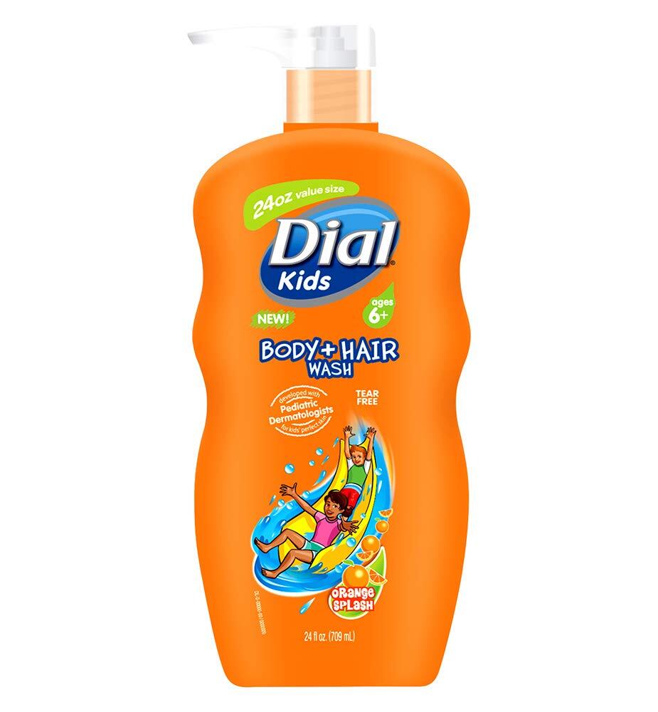 Orange Splash Body & Hair Wash, 24 oz for Refreshing Clean