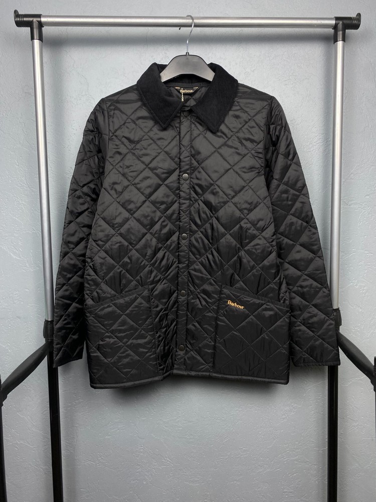 Barbour Mens Liddesdale Quilted Jacket Tag size: JUNIOR XXL, Fits Like: Mens S