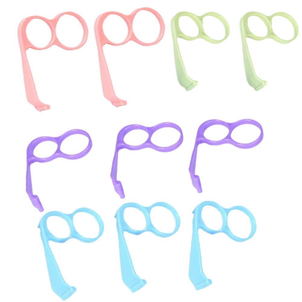 10-Pack Phone Stand Holder - Adjustable Desktop & Finger Grip Mobile Mount