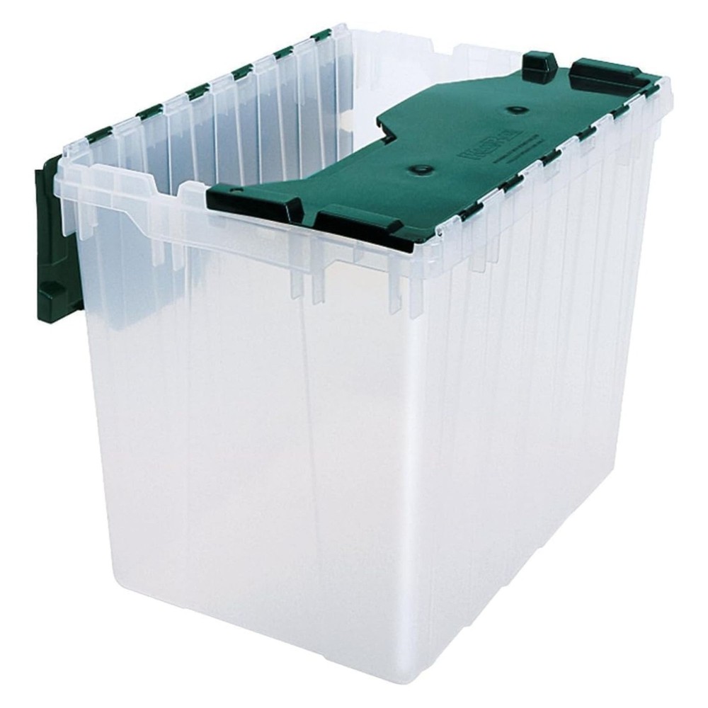 Akro-Mils 66497CLDGN 21-1/2 X 15 X 17 Semi Clear 18 Gallon Plastic Storage Keep