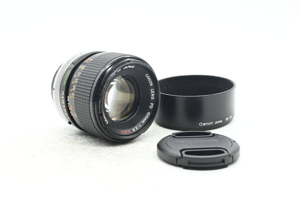 Canon FD 100mm f2.8 SSC BL Lens for Vintage Photography 774