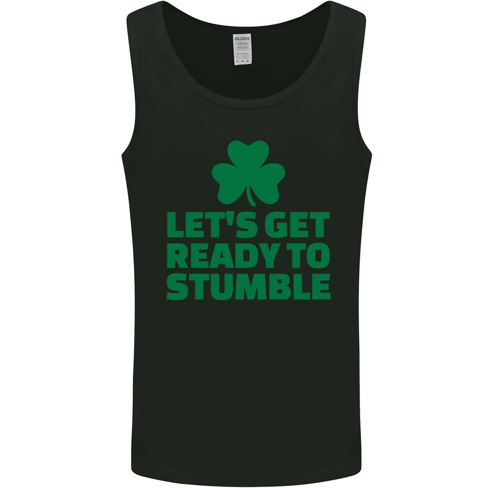 Get Ready to Stumble St Patricks Day Mens Vest Tank Top