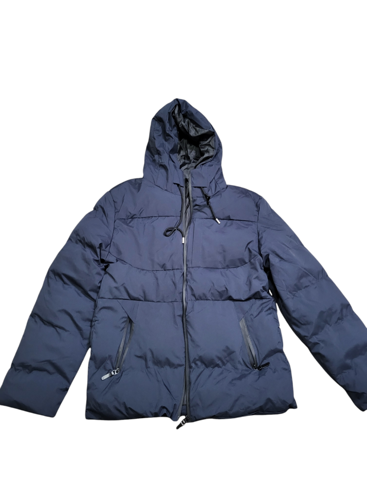 Men's Puffer Jackets Hooded Winter Coats Lightweight Quilted Jackets Thicken Wi