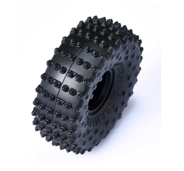 4PCS/Set Nail Tire For DJ DJ-1307 72 * 27 SCX24 FMS TRX4M Widening 1 Inch ###