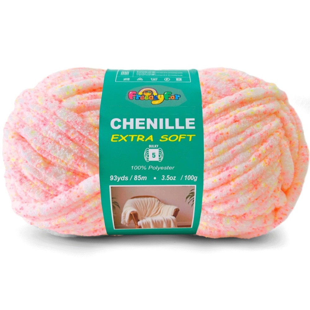Super Soft Velvet Chenille Yarn for Crocheting and Knitting-Easy to Crochet-B...