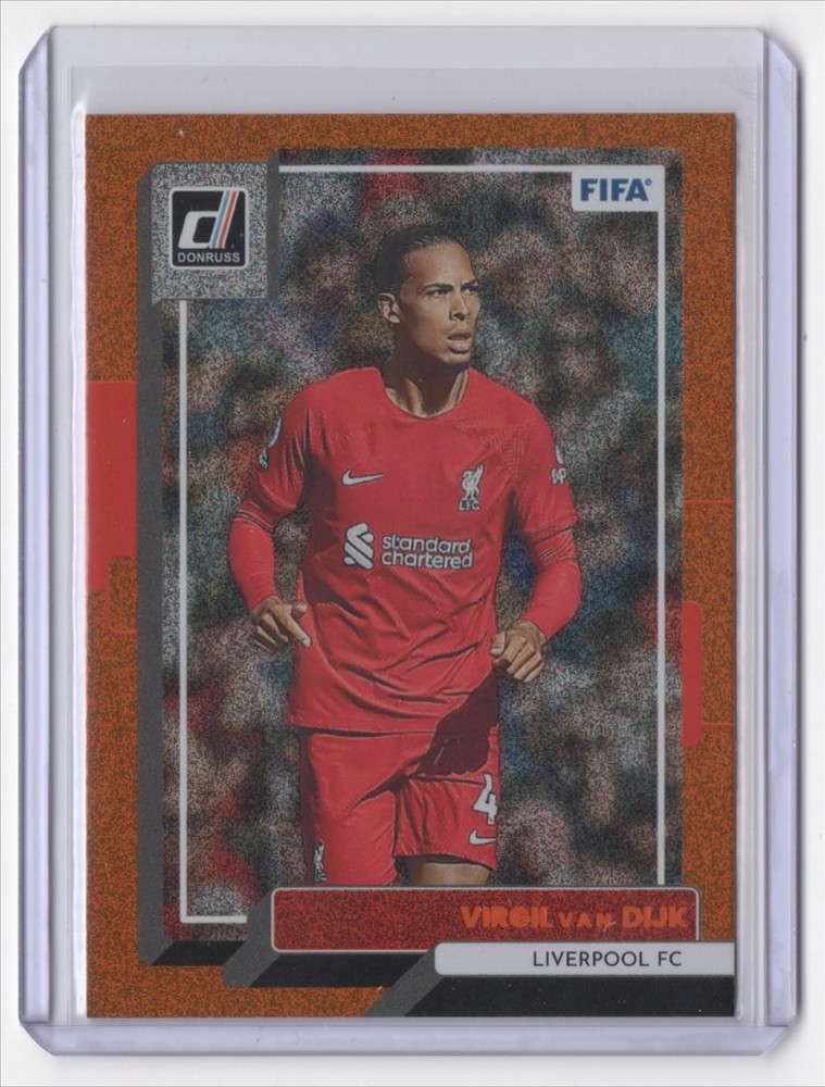 2022 Donruss Orange Virgil van Dijk Liverpool #78