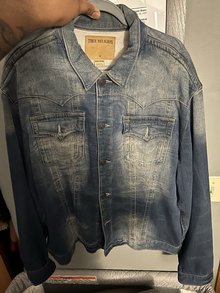 True Religion Men’s Jean Jacket 3XL