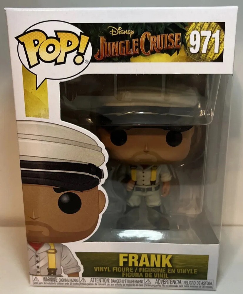 Funko Pop Disney Jungle Cruise Frank #971 Vinyl Figure with Protector Case