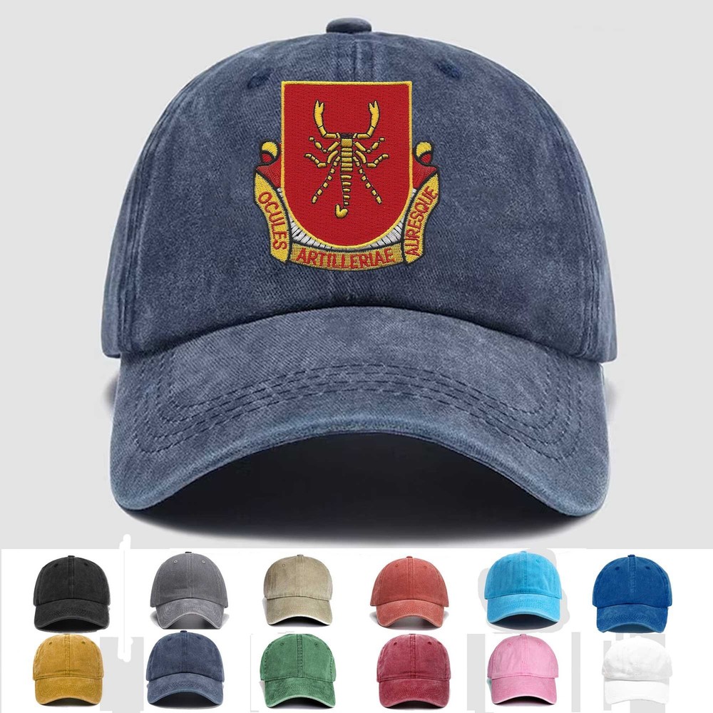 Custom Embroidered Hat 8th-A Field Artillery Battalion, Veteran Cap, Gift Idea