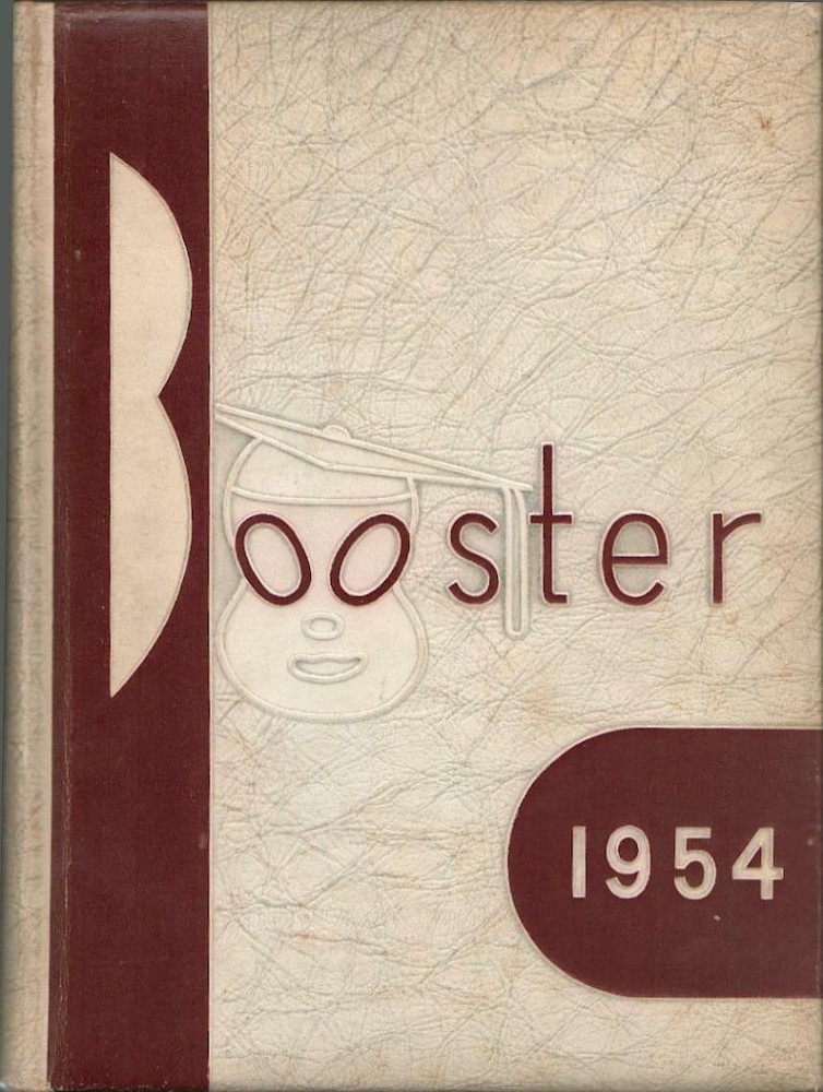 1954 Union High School Yearbook New Jersey Excellent Vintage Condition-image