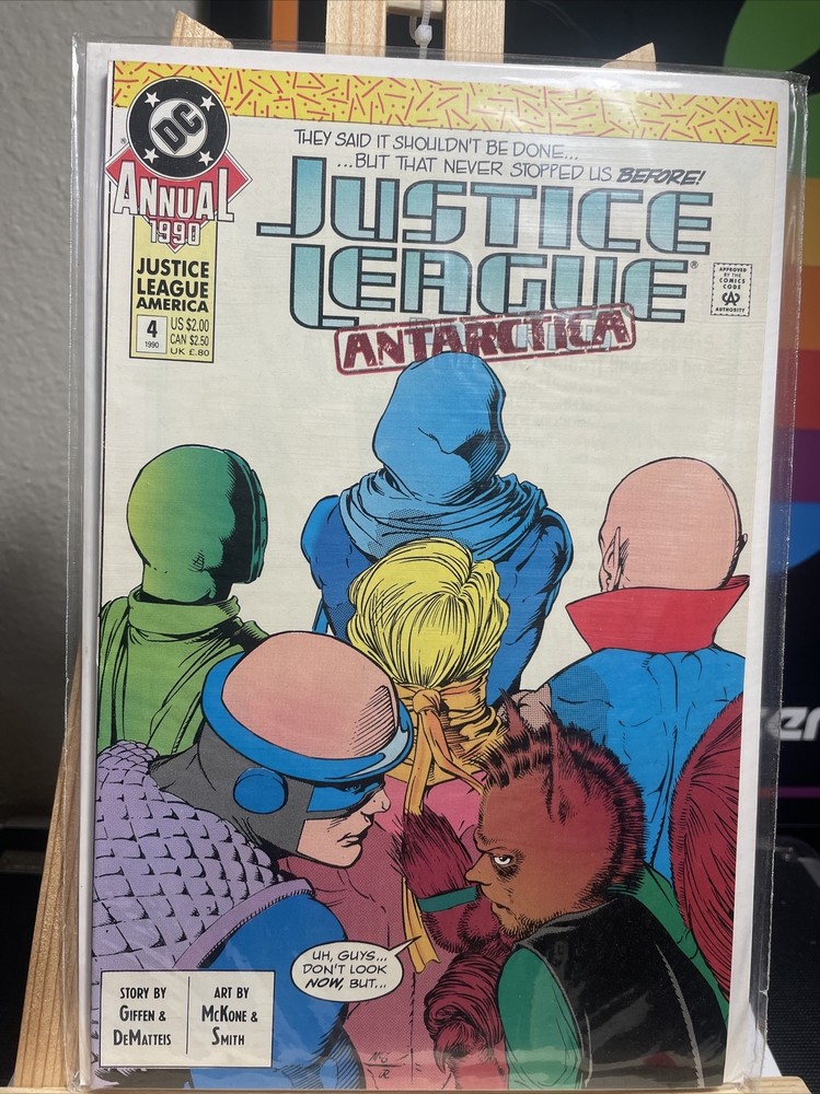Justice League Annual #4 (DC Comics, April 1990)