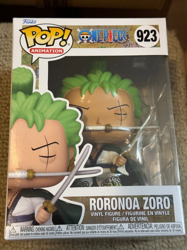 One Piece Roronoa Zoro Funko Pop Animation #923 Collectible Figure