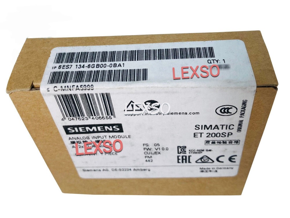 6ES7 134-6GB00-0BA1 NEW SIEMENS 6ES7134-6GB00-0BA1 ET 200S Module#Br