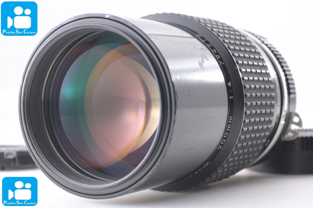 Nikon Ai Nikkor 200mm f4 MINT Lens From Japan w VIDEO