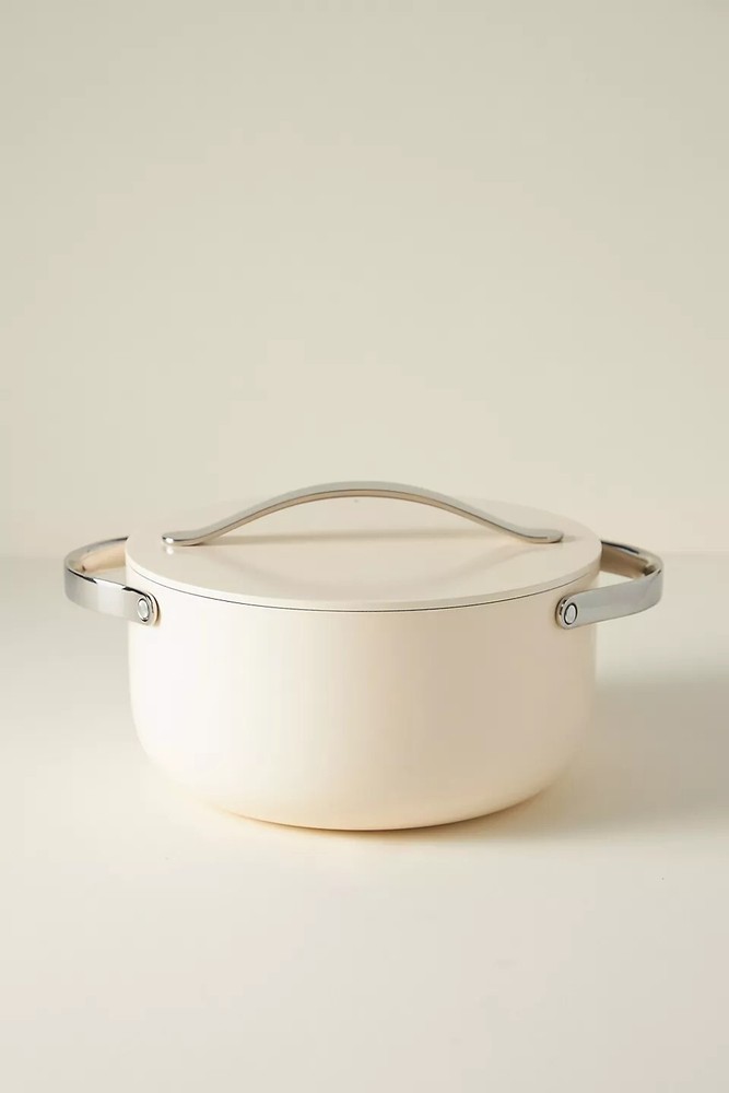 Caraway Dutch Oven Pot with Ceramic-Coated Aluminum & Aluminized Steel Construction