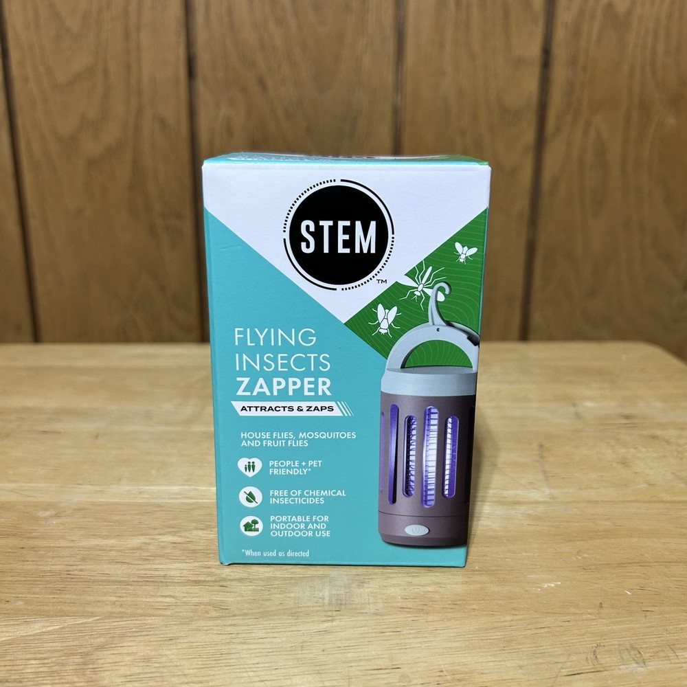 Stem Flying Insect Zapper Indoor Outdoor Bug Control Mosquitoes House Flies NEW