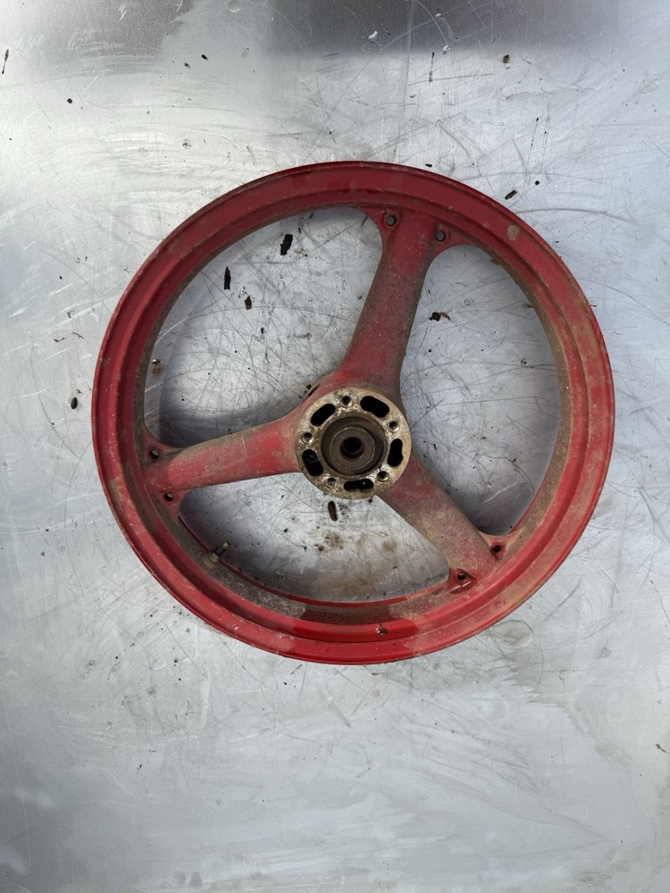 Kawasaki KR250 KR 1 KR-1 Front Mag Rim Wheel Enkei KR 250 Oem Genuine Original