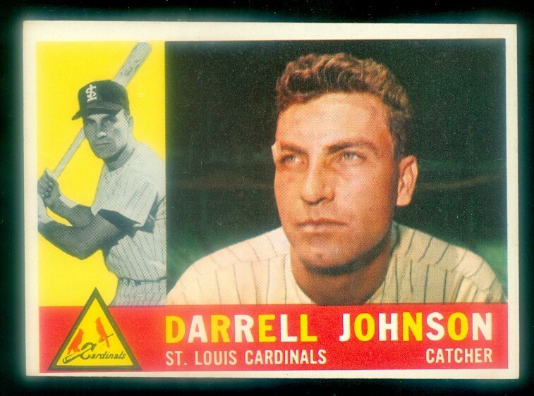 Darrell Johnson 1960 Topps #263 excelente