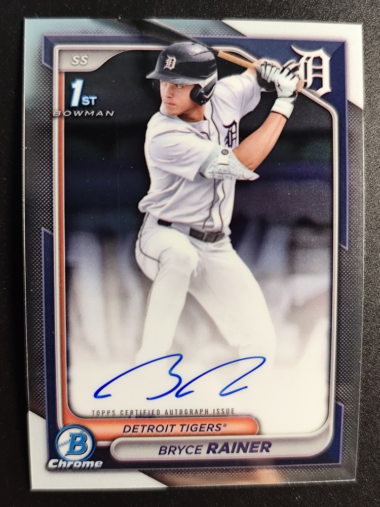 Brycce Bainer 2024 Topps Bowmen Chrome 1st Bowmen Autographs Base #CPA-BR -RY