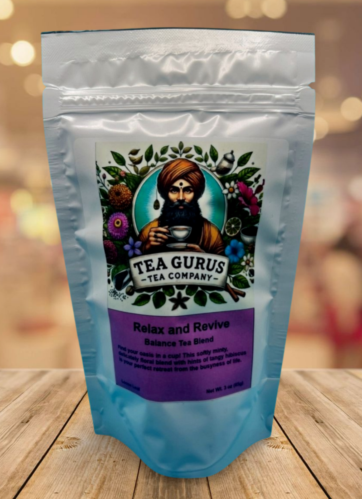 Relaxing Balance Wellness Tea Blend to Soothe and Revitalize