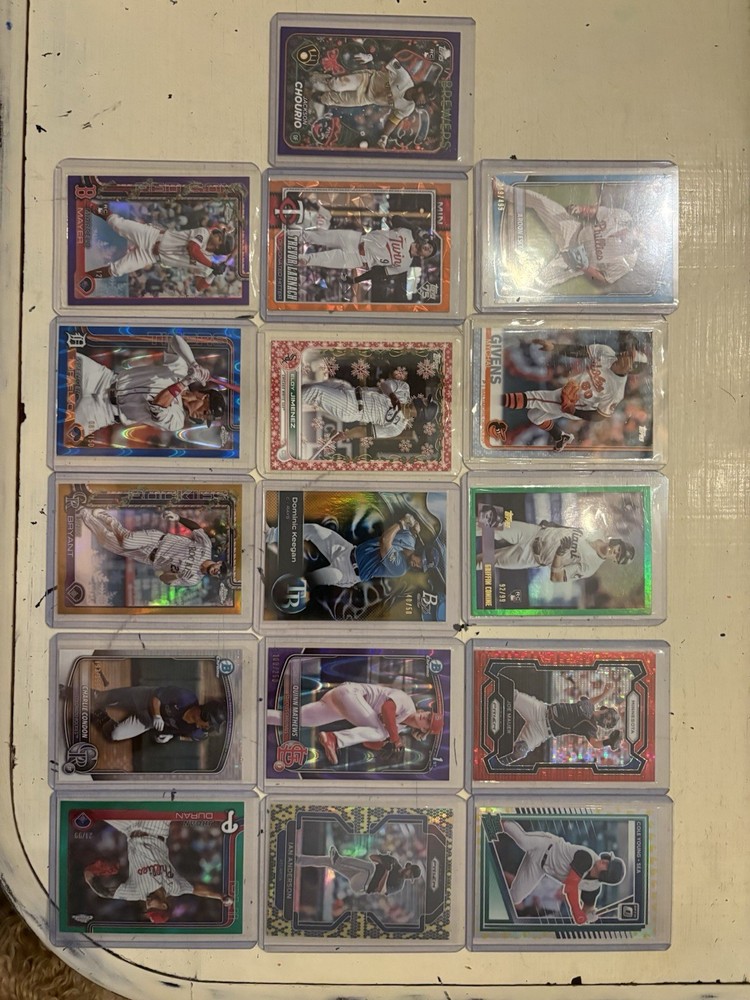 Random MLB NUMBERED CARD LOT (BIG Rookies, low #, /25, /50, /99) SEE DESCRIPTION