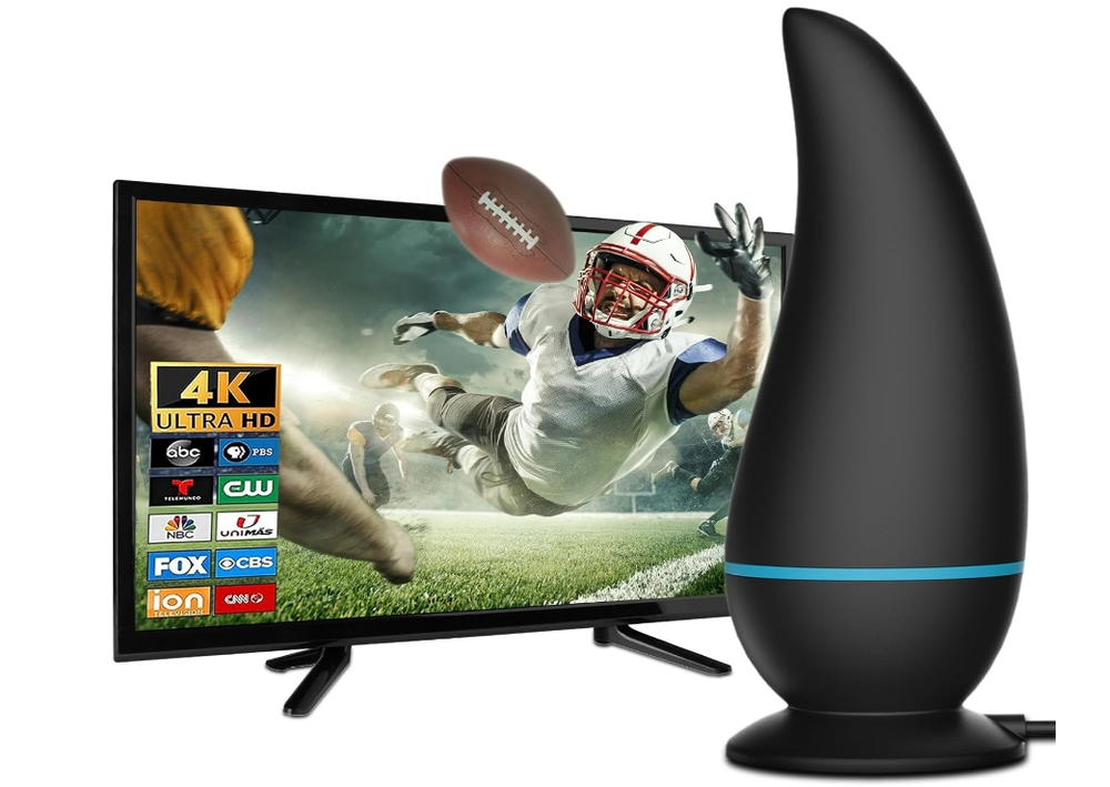 2024 Newest TV Antenna, 750+ Miles Long Range TV Antenna, for Smart TV, Indoo...