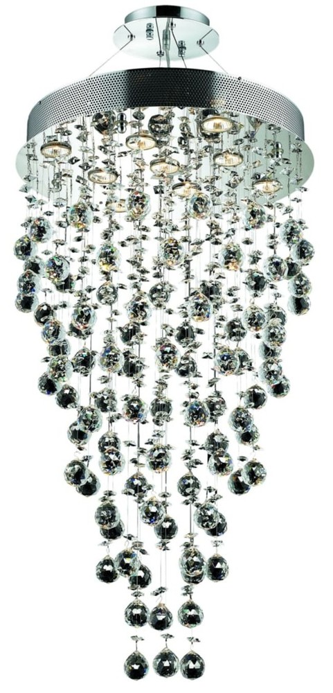 Elegant Lighting V2006D20/RC Galaxy 9 Light 20