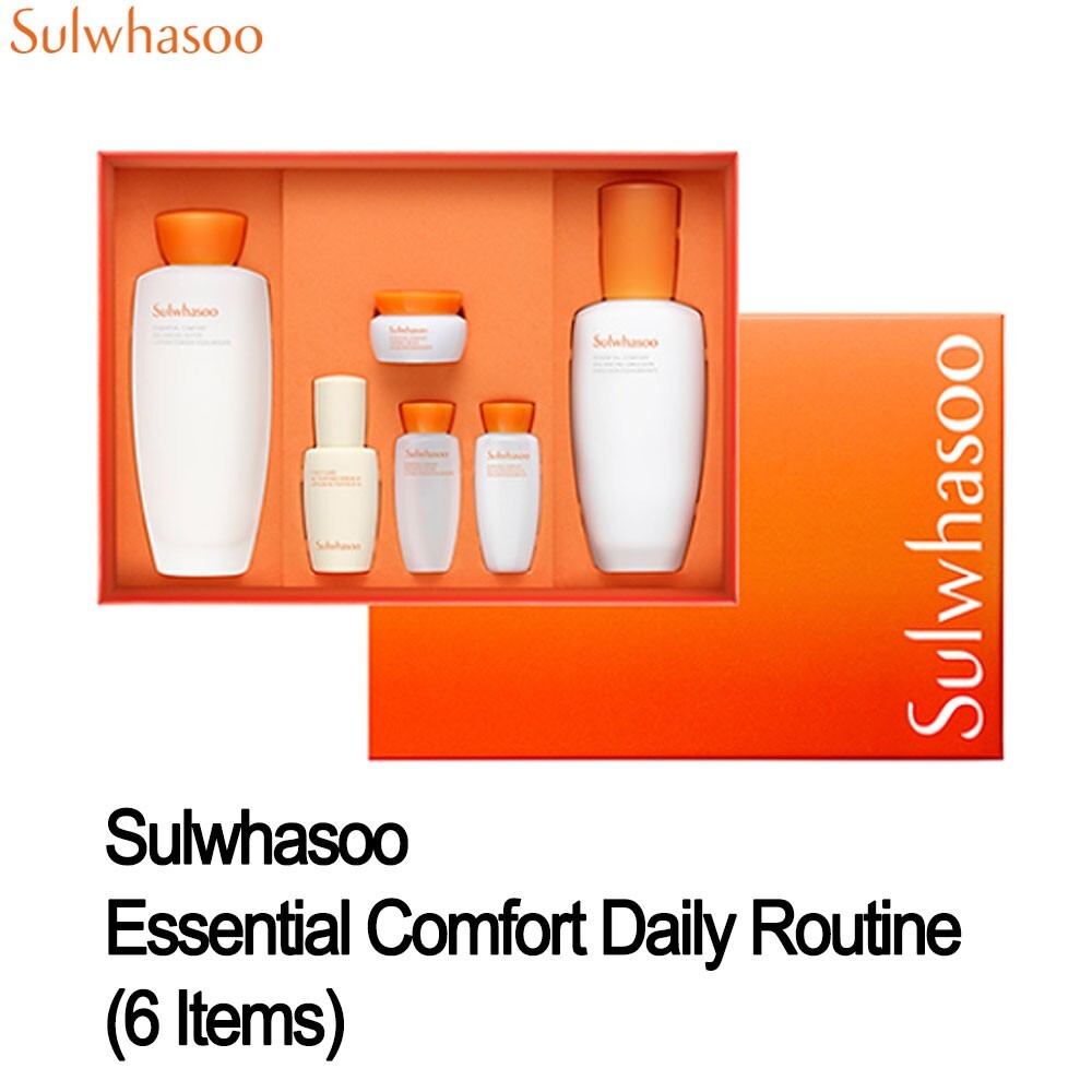 Sulwhasoo Essential Set/Toner Emulsion Kits/6pcs Gentle Cleansing Foam 200ml