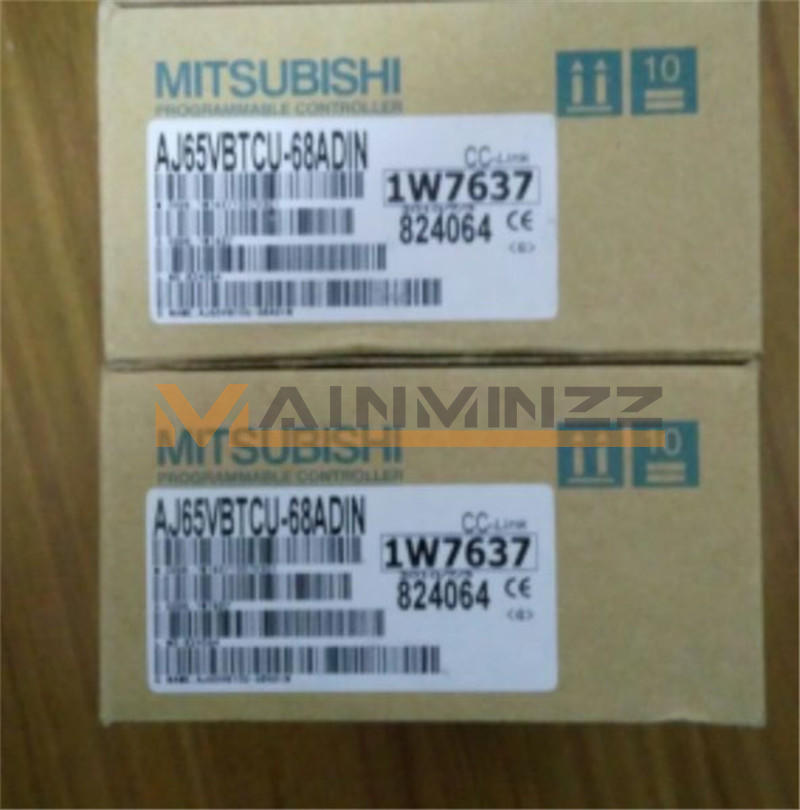 1PCS MITSUBISHI PLC AJ65VBTCU-68ADIN AJ65VBTCU68ADIN NEW