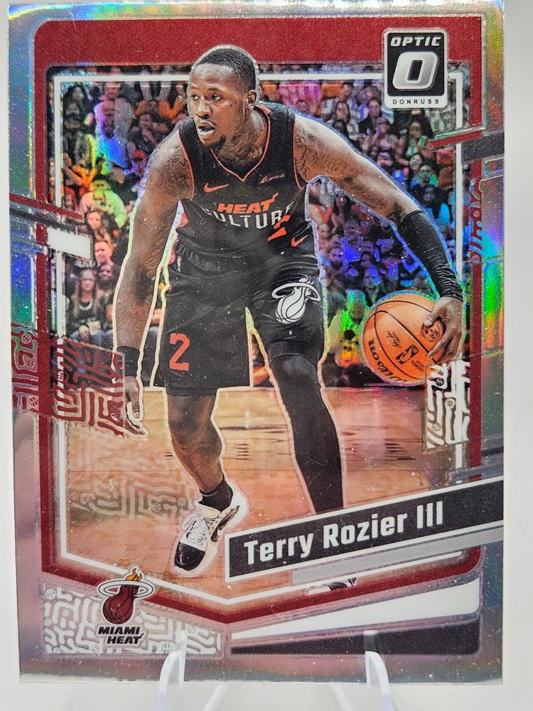 2023-24 Panini Donruss Optic Terry Rozier III Silver Prizm #86 Basketball Card