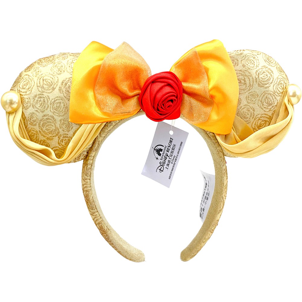 Beauty and the Beast Belle Disney Parks Mickey Minnie Ears Headband US Ship