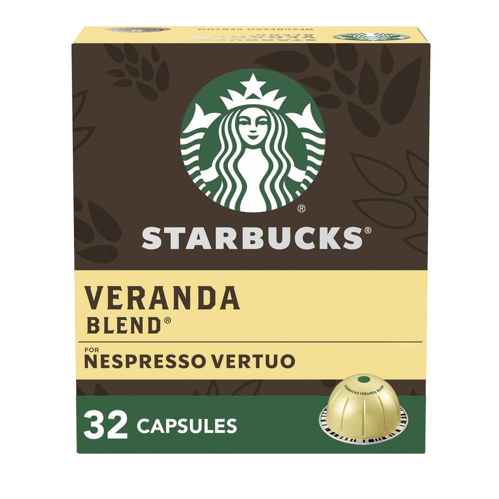 Starbucks Veranda Blend Blonde Roast Coffee Pods 32 Count 7.8 oz