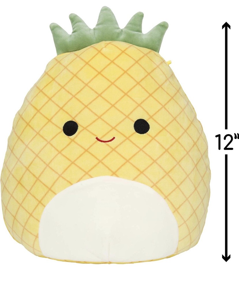 Squishmallows 12 Inch Maui The Pineapple Plush Fruit Toy