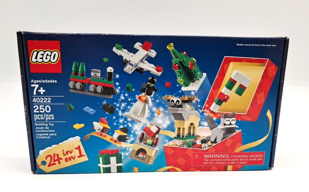 LEGO Seasonal 24-in-1 Christmas Build-Up 40222 RETIRED new in open box COMPLETE-image