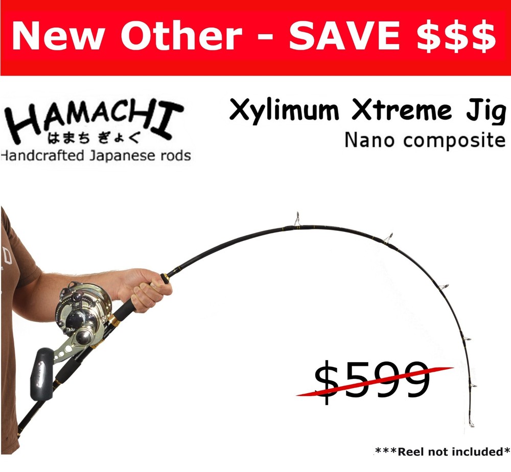2018 Hamachi Nano Jig Xtreme  PE 3- 8 Japanese jigging reef fishing rod pole O/H