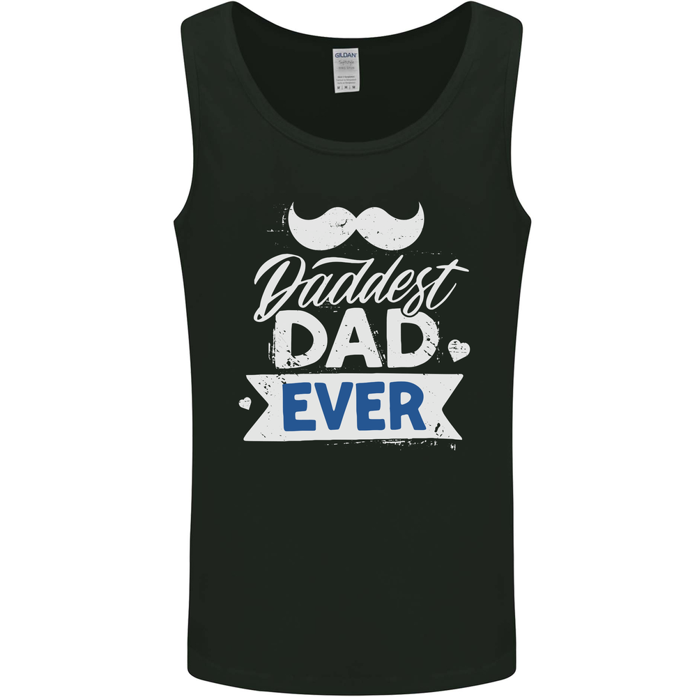 Fathers Day Daddest Dad Ever Mens Vest Tank Top-image